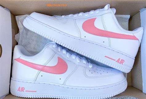 nike air force 1 pinkes nike zeichen|Nike Air Force 1 shoes.